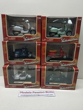 Vespa 1/18 Maisto Lot X 6