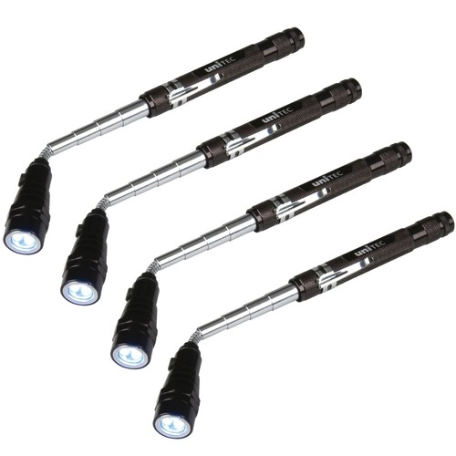Torcia led telescopica - torcia,