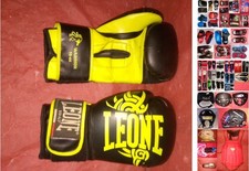 GUANTONI BOXE, LEONE 1947  WARRIOR, 10 Oz, e altro  per MMA