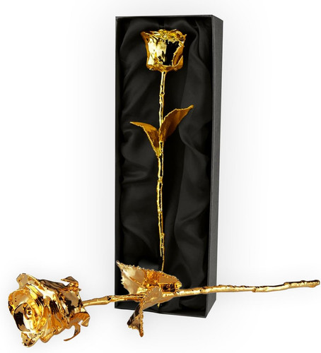Rosa oro con - 24, k