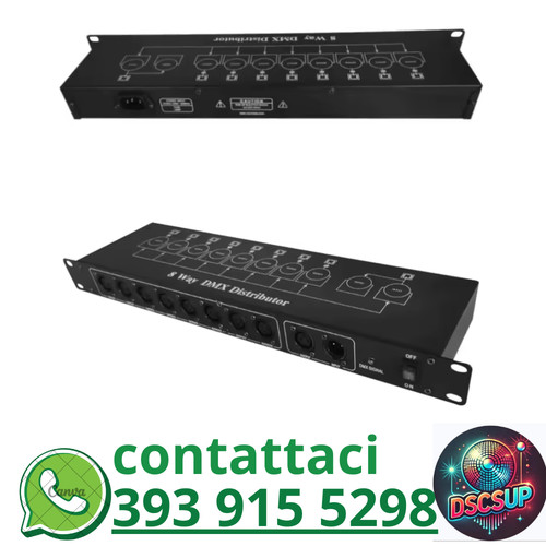 Splitter dmx canali - dmx, 8