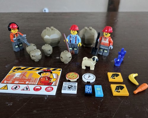Lego city minifigures camion - lego,