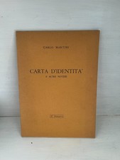 CARLO MARTINI CARTA