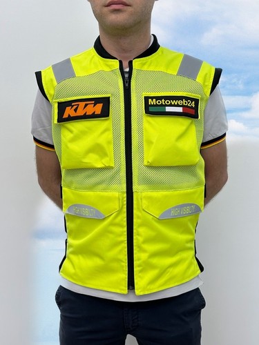 Gilet moto tecnico - moto, alta