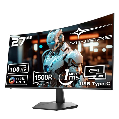 Pollici 100hz curvo gaming - curvo,