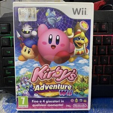 KIRBY'S ADVENTURE WII per Nintendo Wii COMPLETO ITALIANO RARO DA COLLEZIONE !