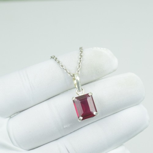 Collana rubino rosso - collana, regalo