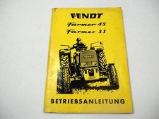 Trattore Fendt Farmer 3S 4S Manuale Istruzioni 1968