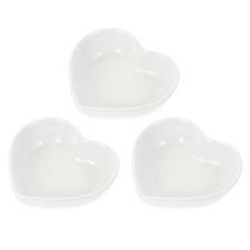  3 Pcs Ciotole Per Salse Piatto Da Immersione Piatti Servizio Di Spuntino