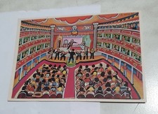 CARTOLINA ILLUSTRATA UDO TONIATO LA BOHEME FG