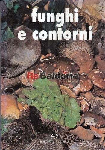 Funghi contorni editoriale - funghi, e