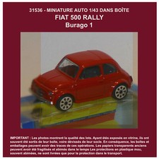 1786 MINIATURE FIAT 500 RALLY