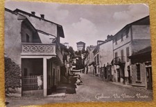 Cartolina Gabiano Via Vittorio Veneto. Viaggiata