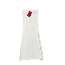 Hugo Boss White Crepe Tube