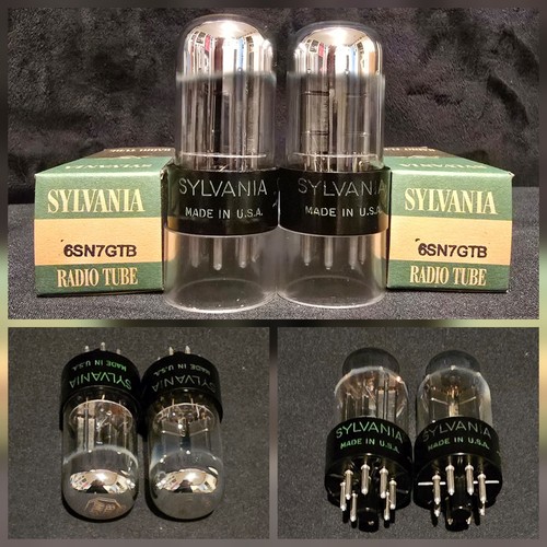 Tubo gtb sylvania 6sn7 anni - sylvania, 50
