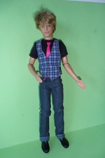 Barbie Fashionistas Ken 2011 bambola capelli biondi snodato articolato gilet