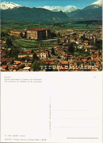 Cartoline rivoli scorcio - cartoline,