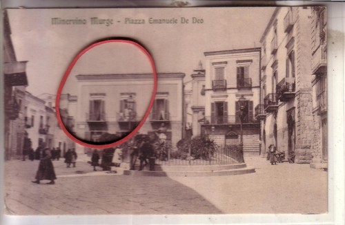 Cartolina minervino murge fp - minervino,