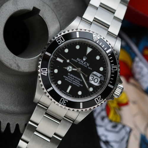 Rolex submariner date 16610t - rolex,