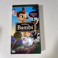 Vhs bambi brand new - bambi, factory