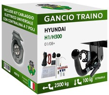 Gancio Orizzontale Estraibile