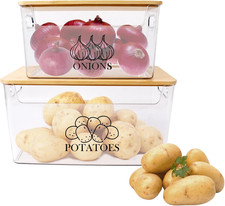 Set Di 2 Contenitori Patate E