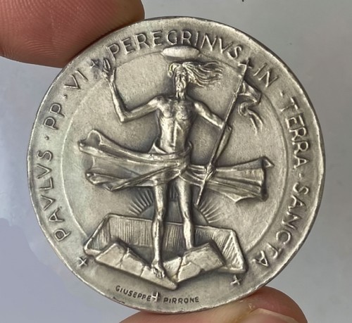 Medaglia paolo 1964 viaggio - medaglia, vi