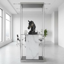 Scultura testa cavallo - scultura,