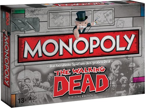 Monopoly the walking dead - monopoly,