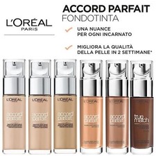 LOREAL PARIS ACCORD PARFAIT FONDOTINTA FLUIDO PER MAKEUP DA 30ML
