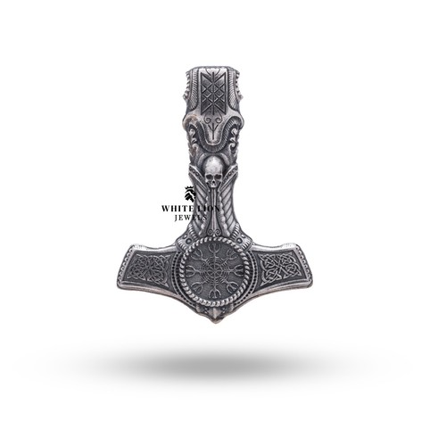 Thor martello teschio - teschio, gotico