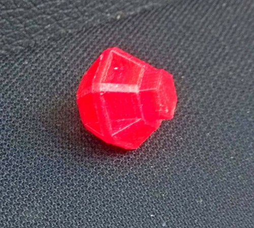 Gemma rubino rosso per - , l'isola