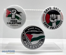 3 SPILLE PINS 32mm ?? free palestine ??