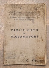 Ciclomotore Moto Guzzi Dingo Del 1969 - Libretto Originale