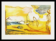 SALVADOR DALI' -  LITOGRAFIA  cm. 50 X 70