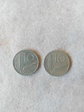 MONETE 10 LIRE RARE 1955-1956