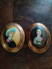 Dipinti ovali antichi - legno