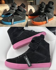 Scarpe alte Supra Tk Society sneakers alla moda scamosciate taglia US