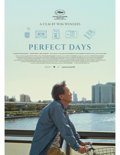 Locandina perfect days wim - perfect,