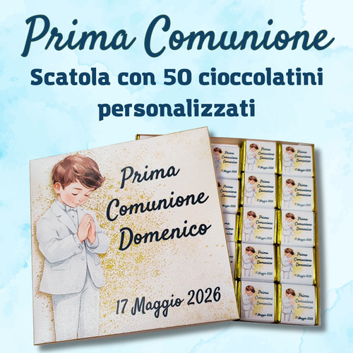 Scatola con cioccolatini - con, 50