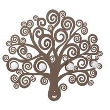 Arti e Mestieri Appendiabiti da parete moderno decorativo Albero della Vita Meta
