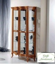 VETRINA/CRISTALLIERA IN LEGNO
