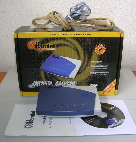 Hamlet modem esterno - modem, adsl