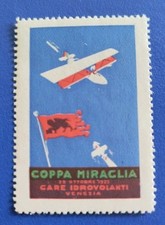 1925 Coppa Miraglia - gara di idrovolanti (Venezia) - erinnofilo