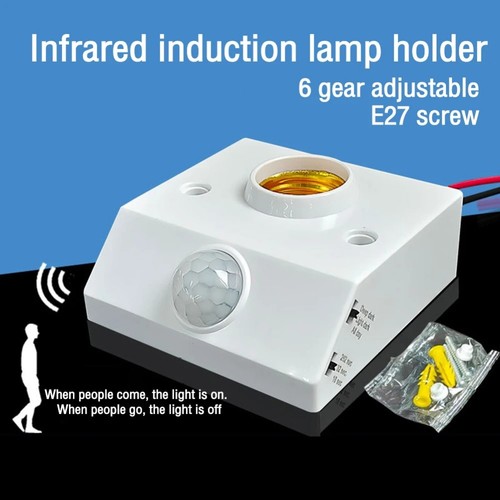 Portalampada led con sensore - led,