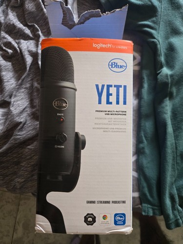 Blue yeti blackout microfono - blue,