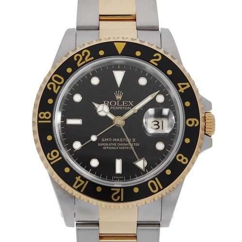Rolex gmt master - ii, nero