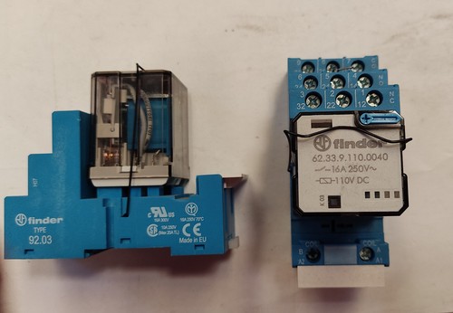 Finder rele 16a 250v 110v - rele',