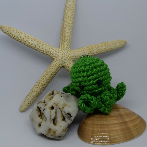 Portachiavi amigurumi forma - , di