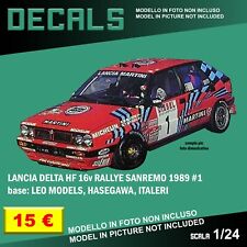 DECALS decal set Lancia Delta